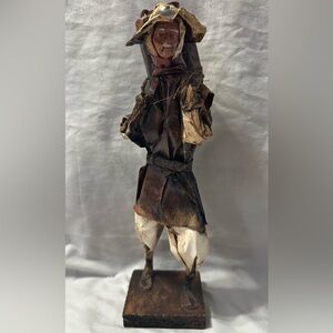 Mexican Paper Mache Vintage Figurine